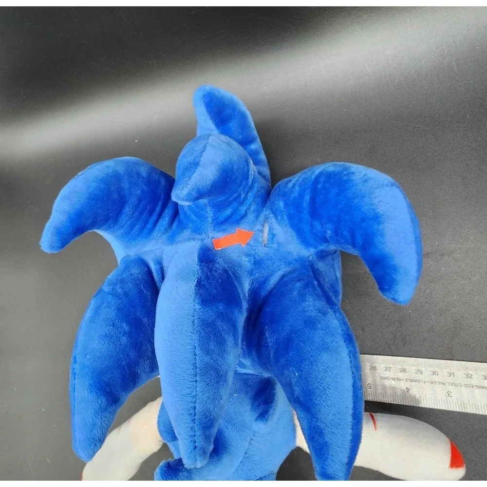 Sonic.exe Plush Blue Creepypasta Horror Gaming Stuffed‎ Toy Hedgehog Sega READ